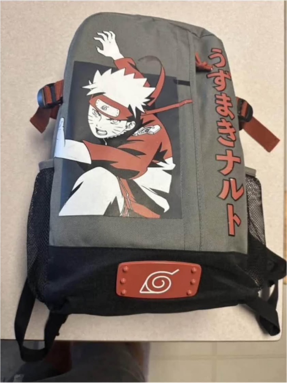 Hot Topic Naruto Shippuden Collection Backpack Great Condition Animi free ship